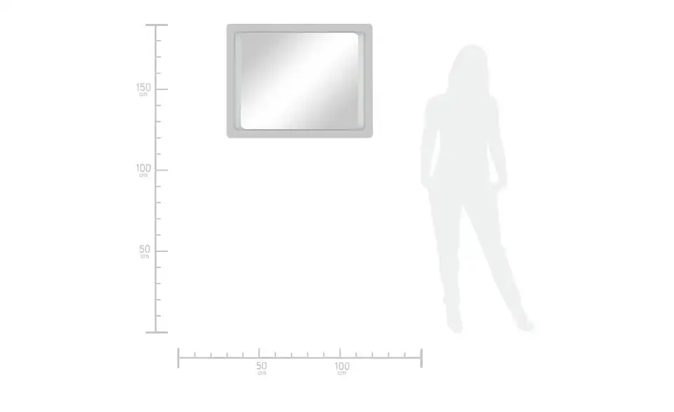 LED Funktionsspiegel Neufeld 90 cm