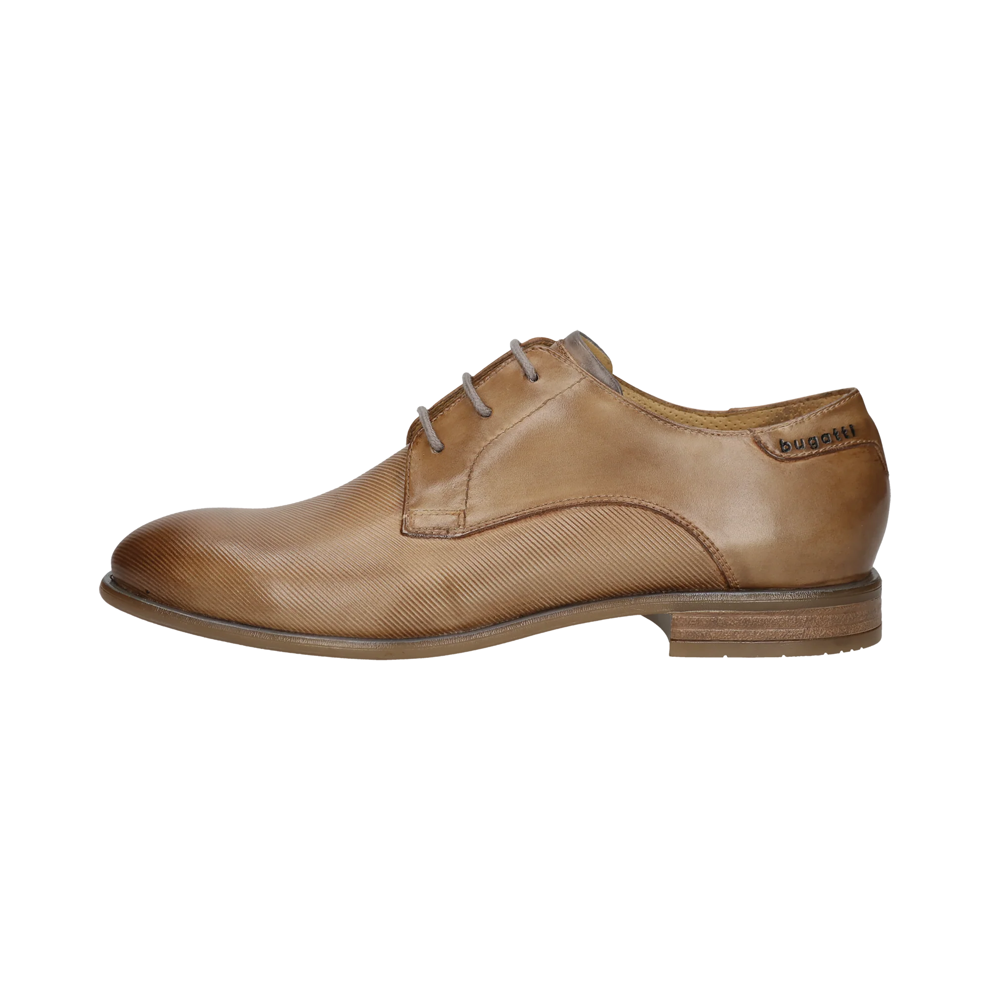 Leder Business Schnürer Sand