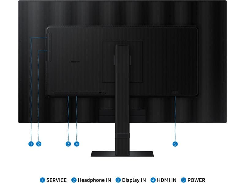 Samsung Monitor ViewFinity S7 LS27D700EAUXEN Augenschonender 27