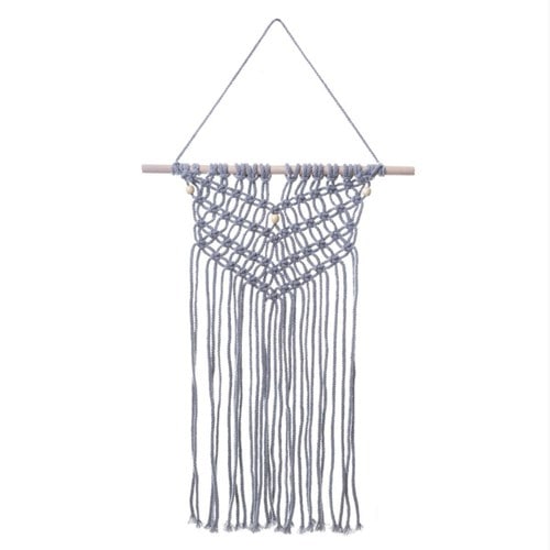 Tissage mural gris