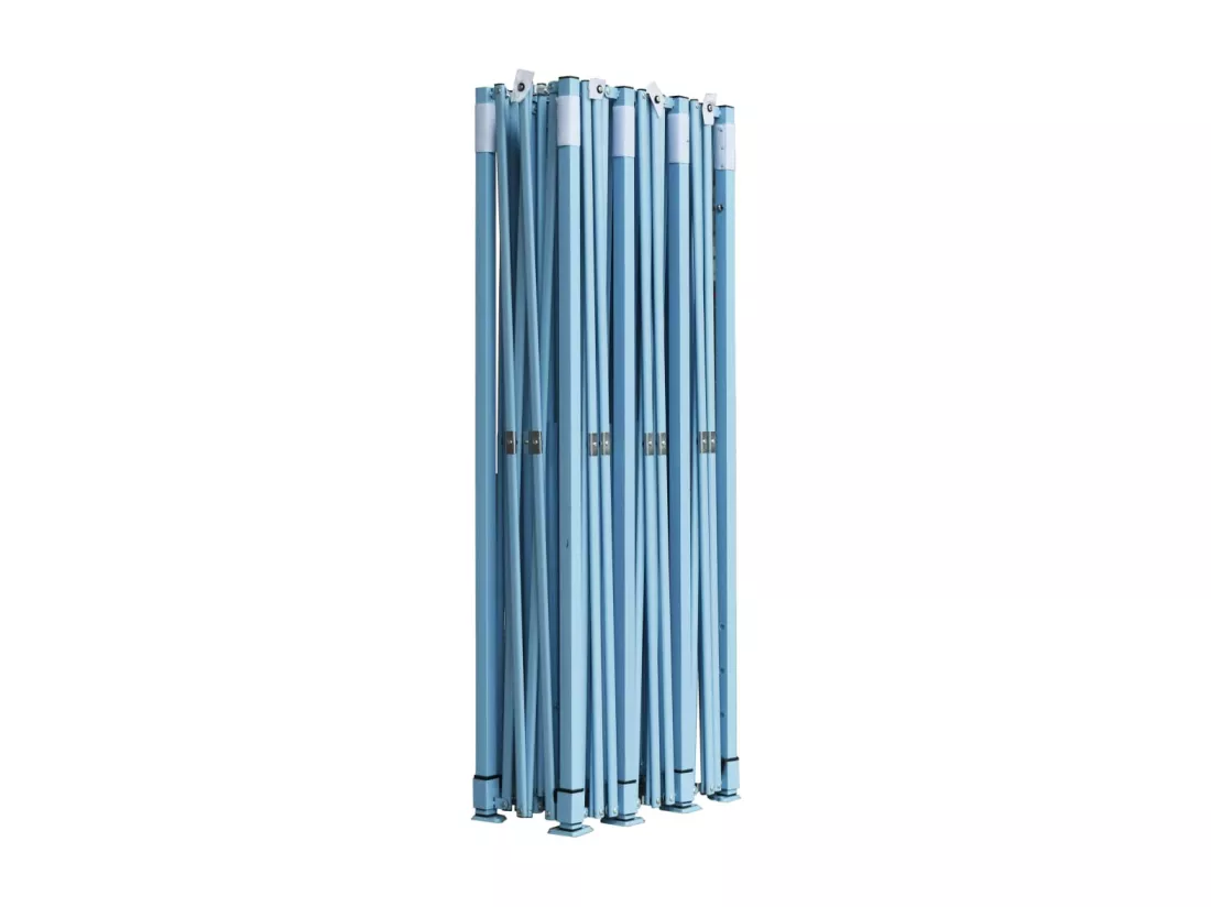 Tente de réception pliable 3x9 m Bleu