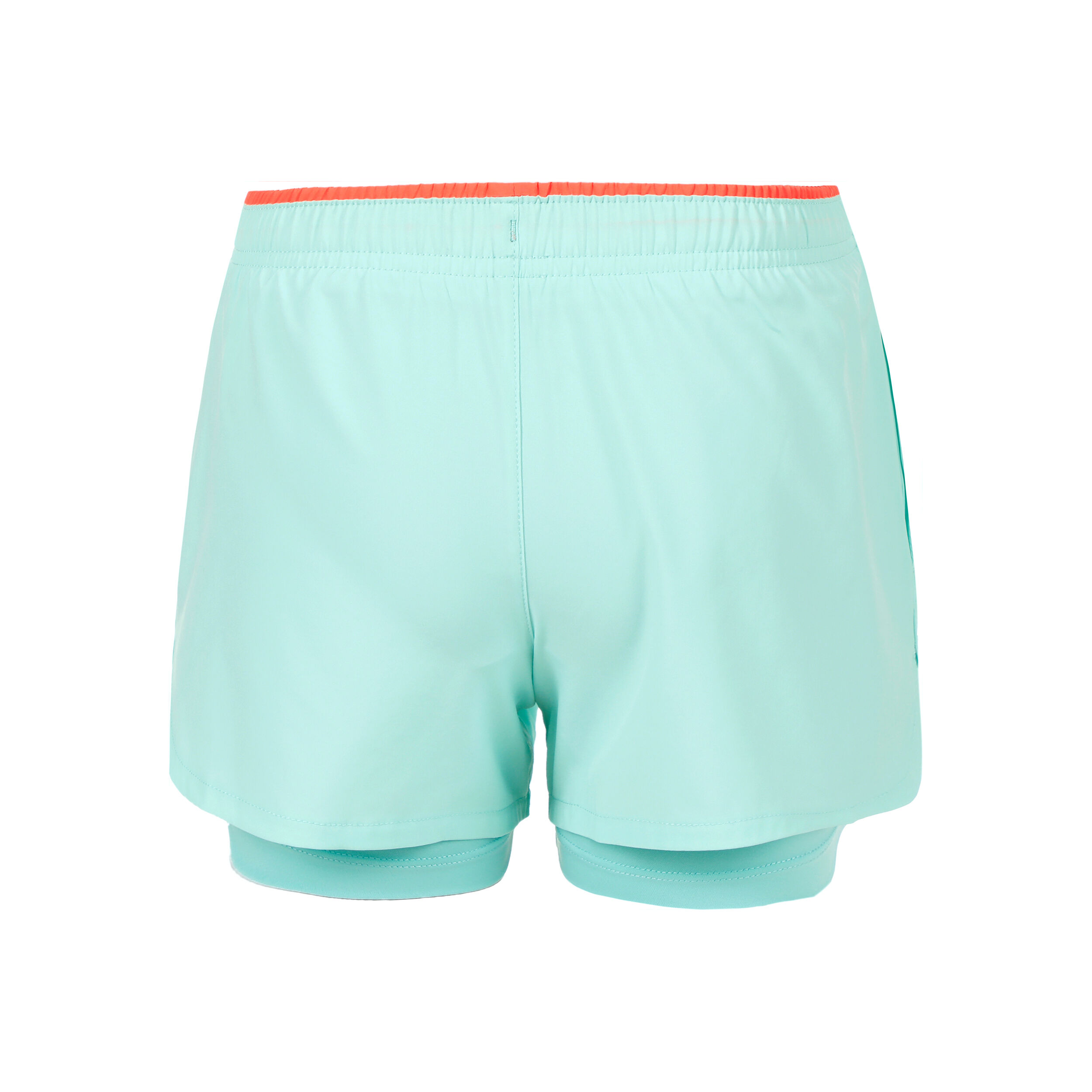 Quiet Please Wild Match 2in1 Shorts Filles - Turquoise , Rouge