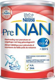 Nestle Pre nan standaard 2 melkpoeder (vanaf 0 maanden)