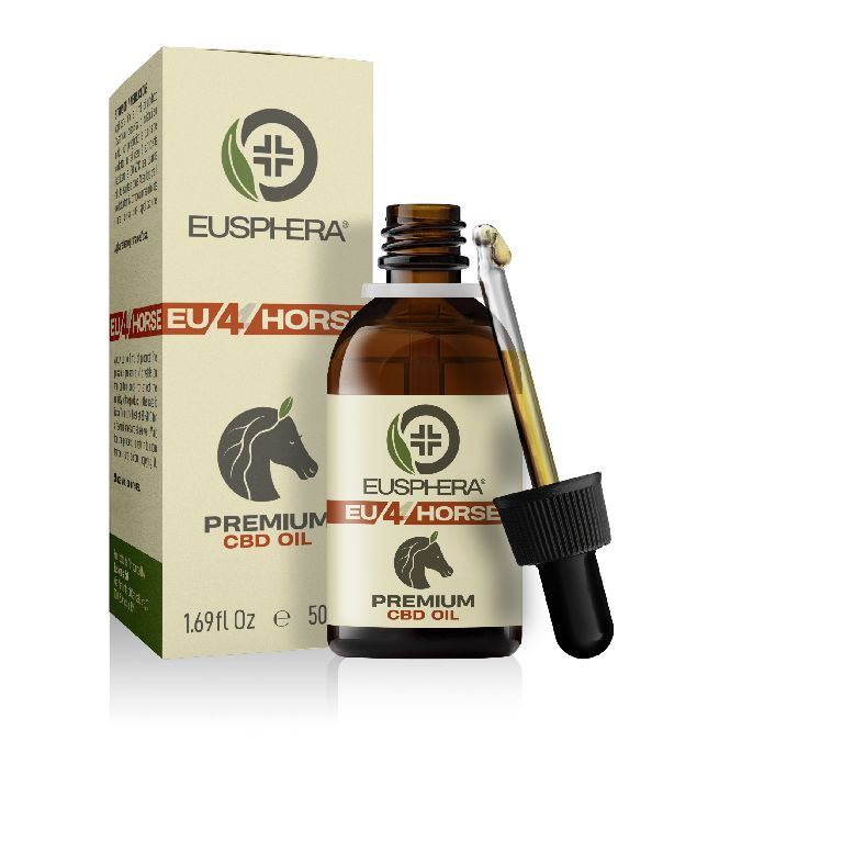 CBD-Ergänzung für die Pferdegesundheit - Eusphera EU4HORSE