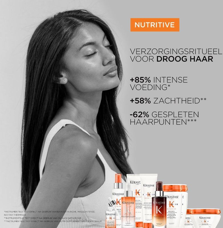Kérastase - Nutritive Bain Satin - Voedende Shampoo - 250 ml