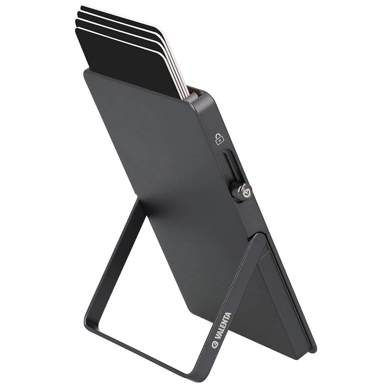 Valenta Cardprotector Magsafe Stand Graphity Grey