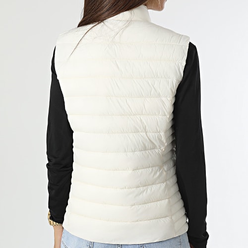 Doudoune Sans Manches Femme Terry 2 Ecru