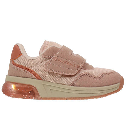 En Fant Sneakers - Klettband mit. Light - Sepia Rose
