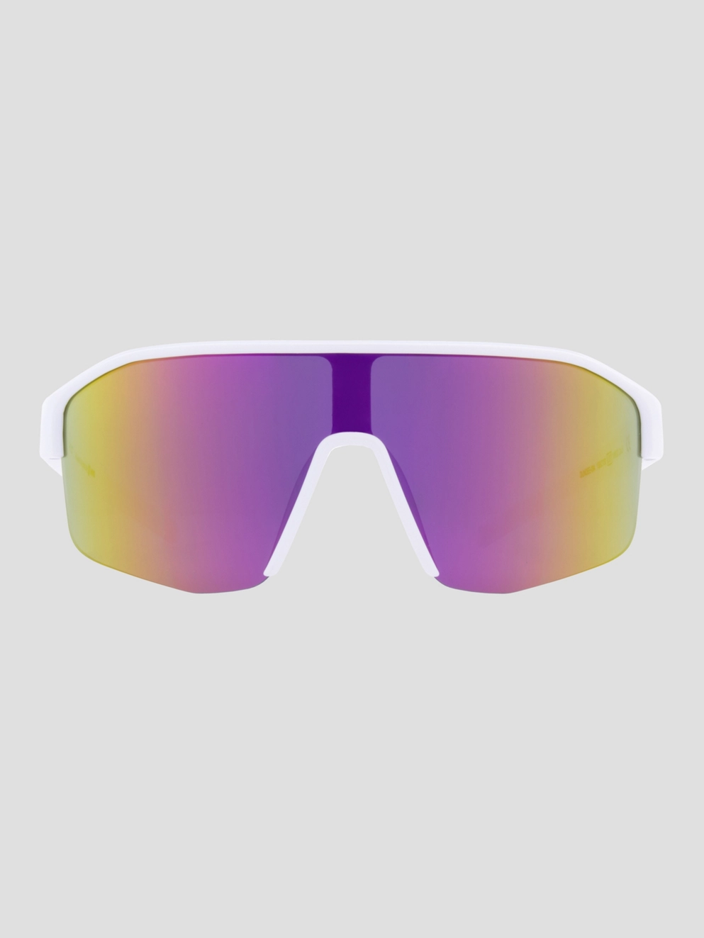 Red Bull SPECT Eyewear DUNDEE-004 White Sunglasses smoke with pinkish revo