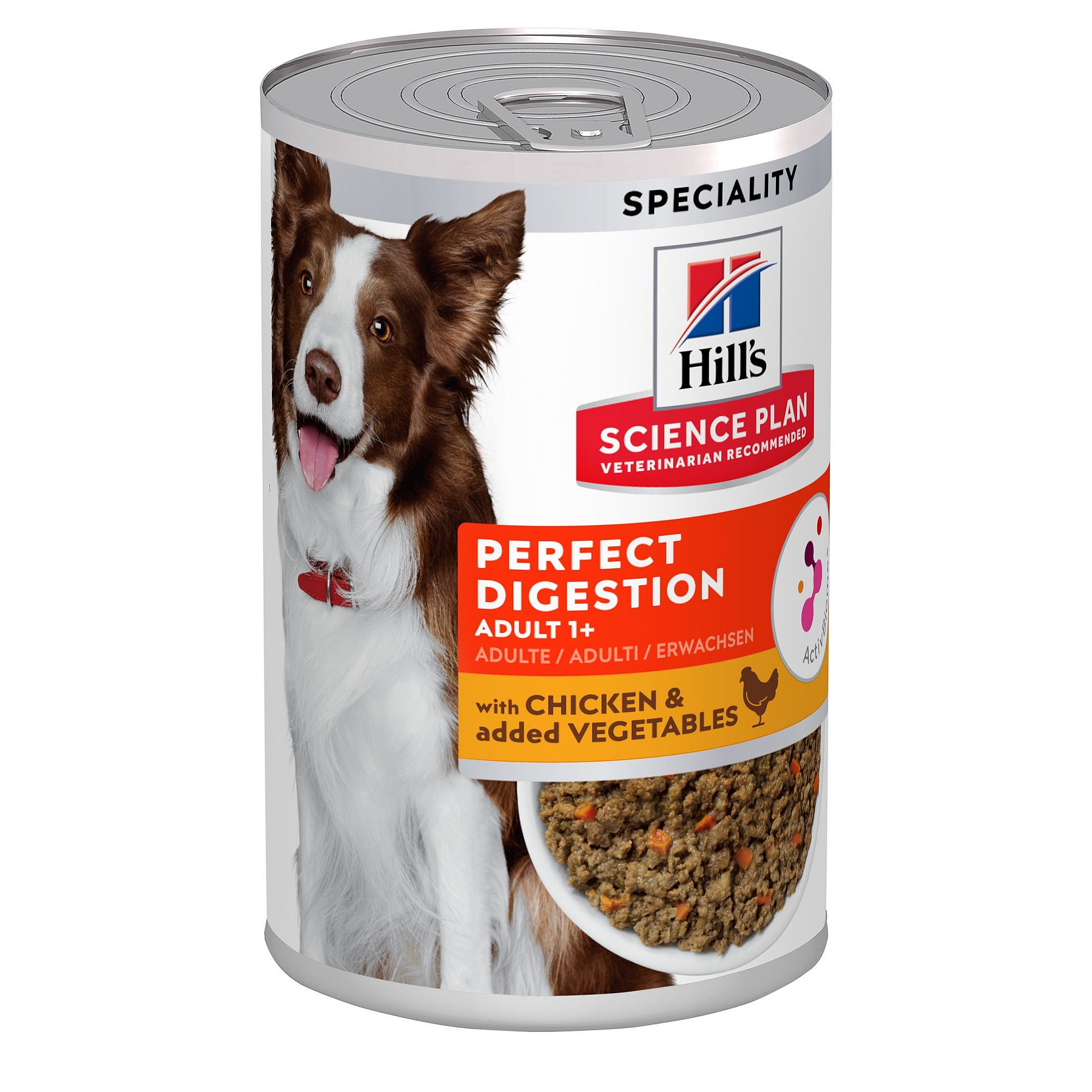 Hill's Science Plan Canine Adult Perfect Digestion Hondenvoer 12 x 363 gram blikje | 11802