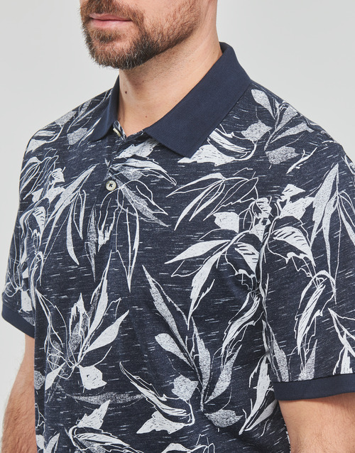Jack & Jones - JORCRAYON AOP POLO SS - Marine
