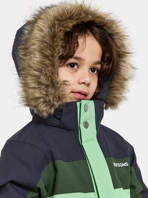 Didriksons Bjärven Vinterdress, Dusty Lime