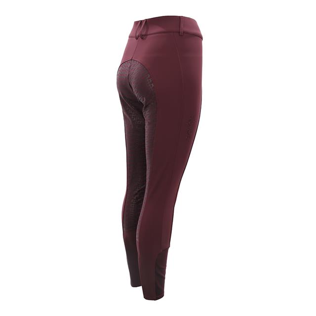 Paardrijbroek QUUR QKato Full Grip Donkerrood