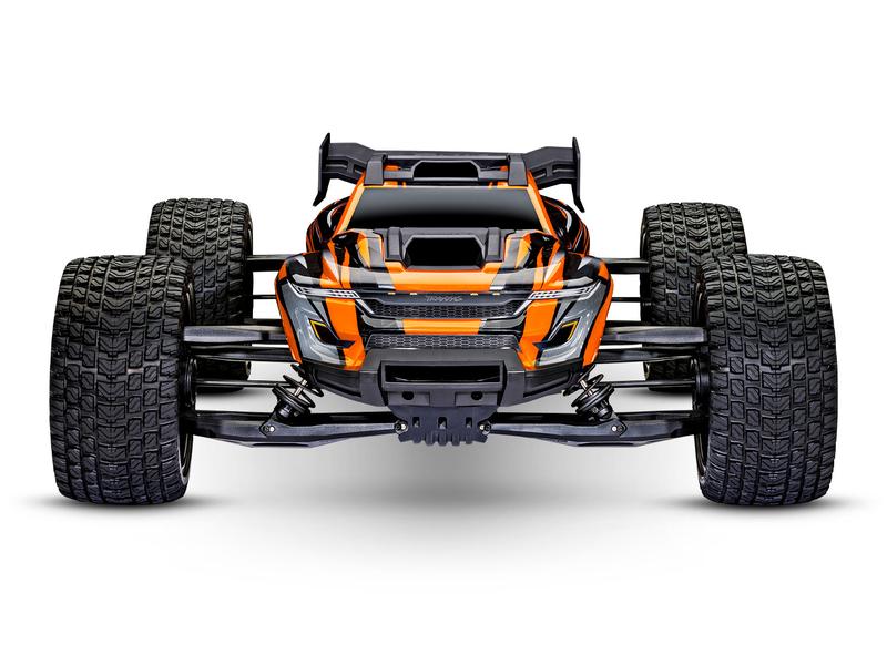 Traxxas Stadium Truck XRT 8S Orange ARTR, 1:6 Brushless Stadium Truck Basher mit tiefem Schwerpunkt