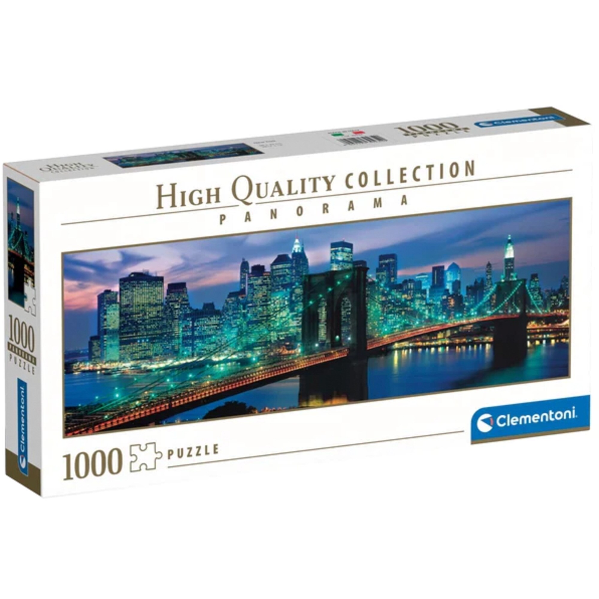 Clementoni Puzzle High Quality Collection Panorama - New York Brooklyn Bridge