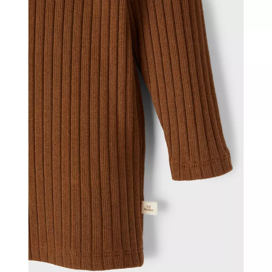Lil'Atelier Langarmshirt Nbnikar Cambridge Brown