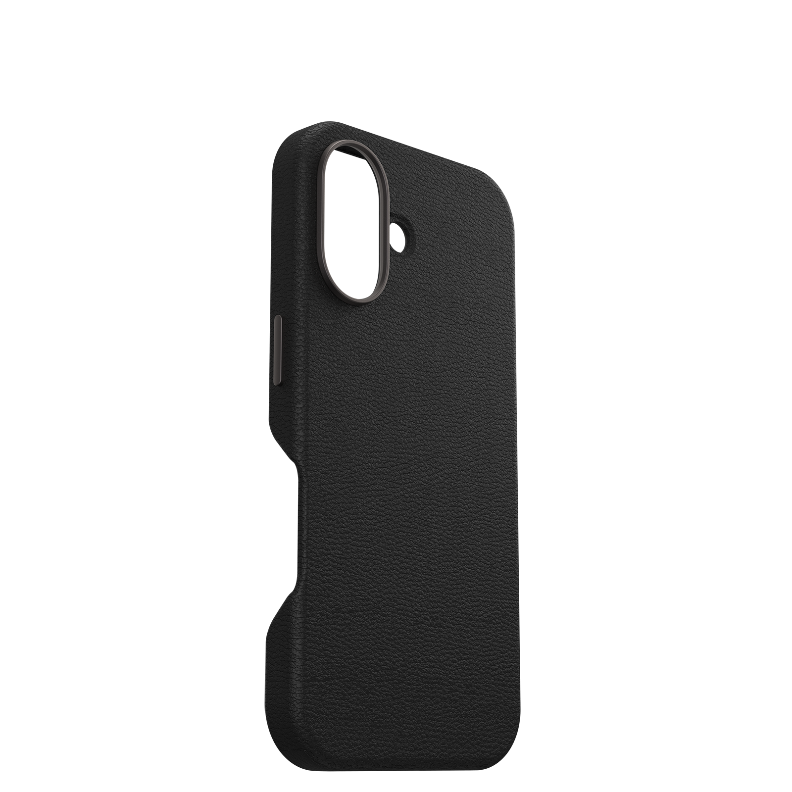 iPhone 16 MagSafe Leder Hülle Symmetry Cactus Series (77-96301) - Schwarz