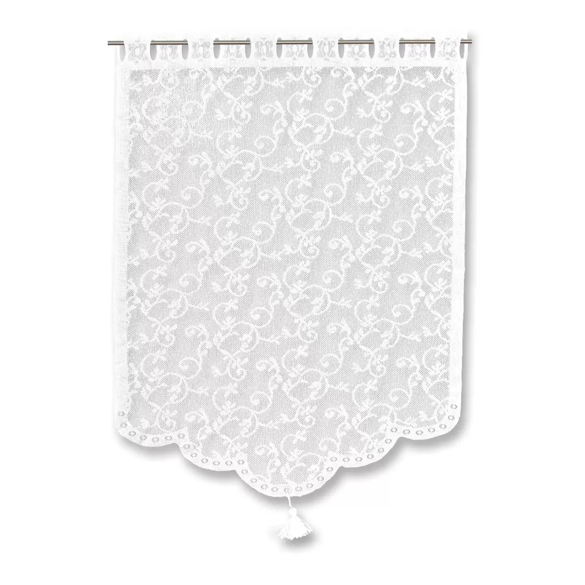 Kleingardine Lace weiss