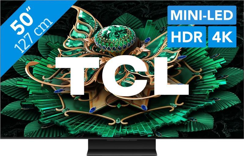 TCL - 50C71K - LED-tv - 50 inch - QD Mini-led - 4K