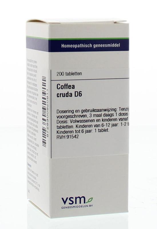 VSM Coffea cruda D6 200tab