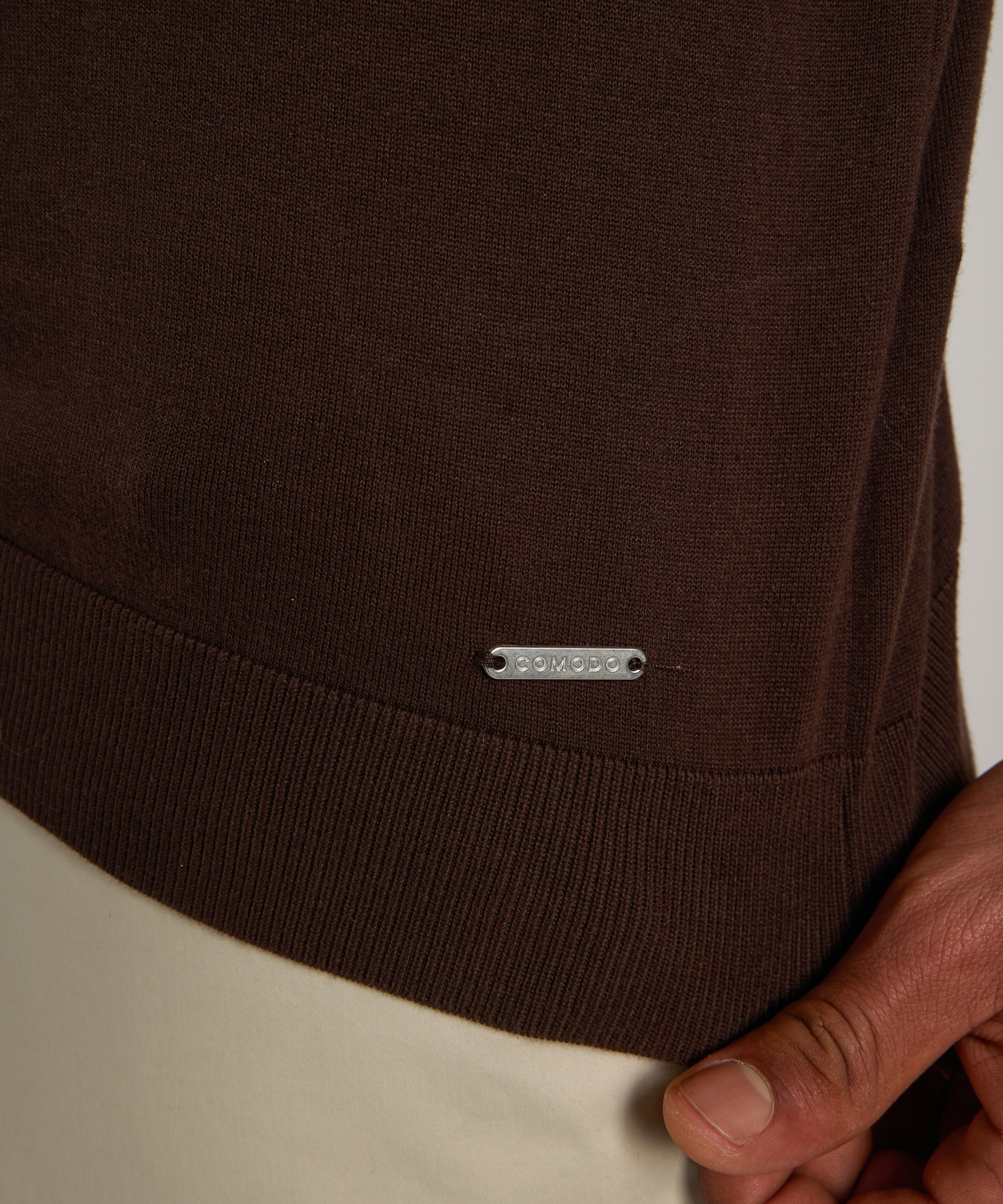 comodo gebreide polo