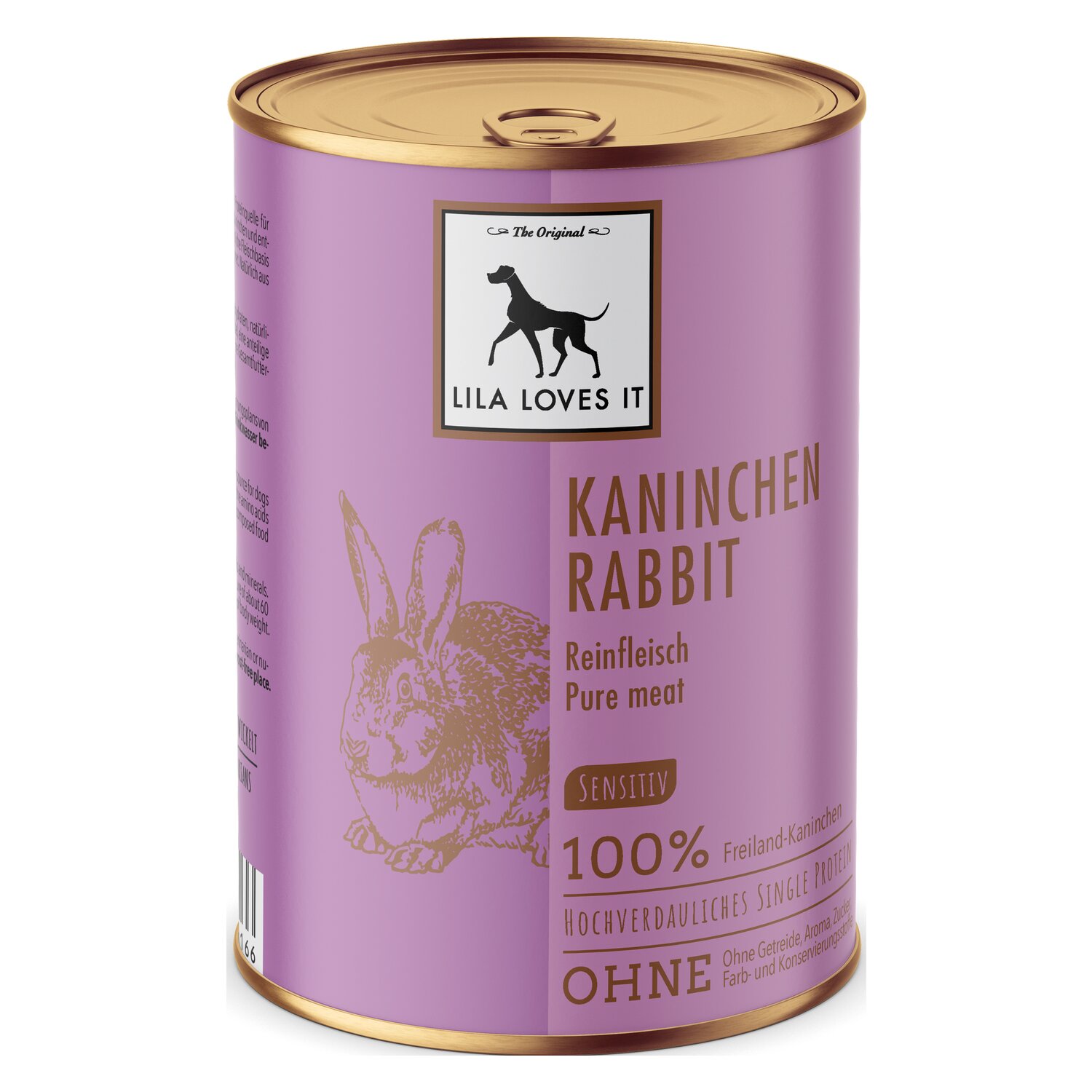 LILA LOVES IT Reinfleisch Dose  - 400 g - Kaninchen