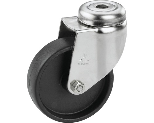 Tarrox RVS zwenkwiel voor apparaten tot 50 kg, 50x19 mm