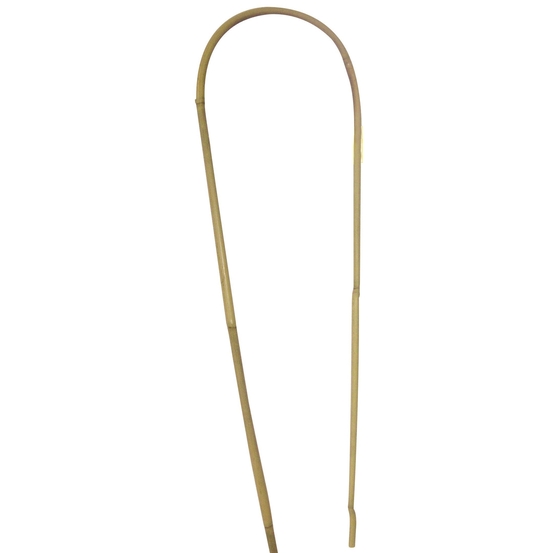 Lot de 3 tuteurs arceaux bambou Diam. 8/10 mm H. 60 cm