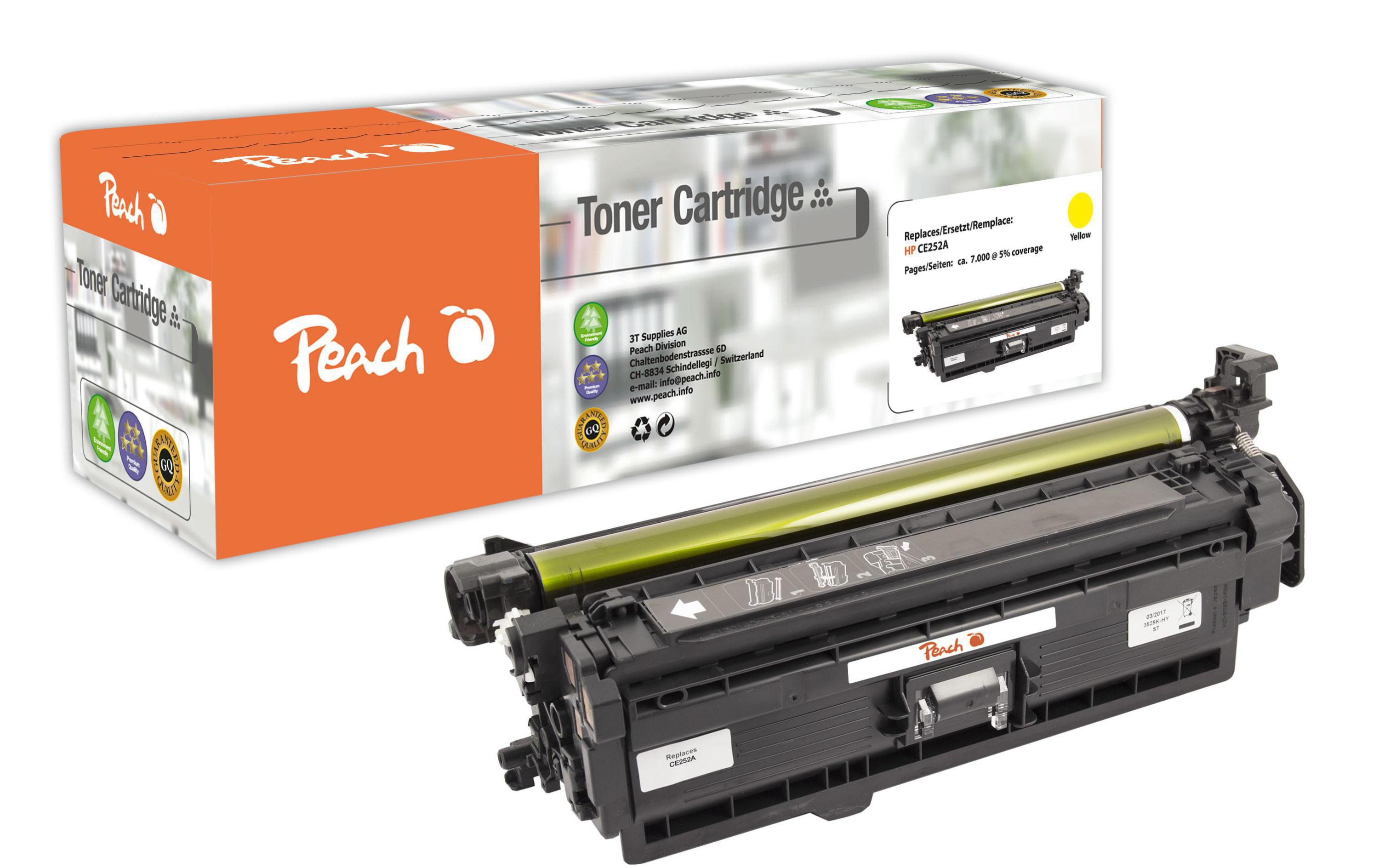 Toner HP Nr. 504A (CE252A) YellowToner: Yellow