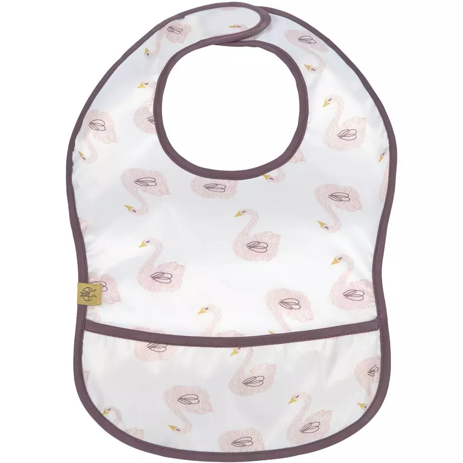 Lässig Kindergeschirr mit Lätzchen Little Water 5er Set beige