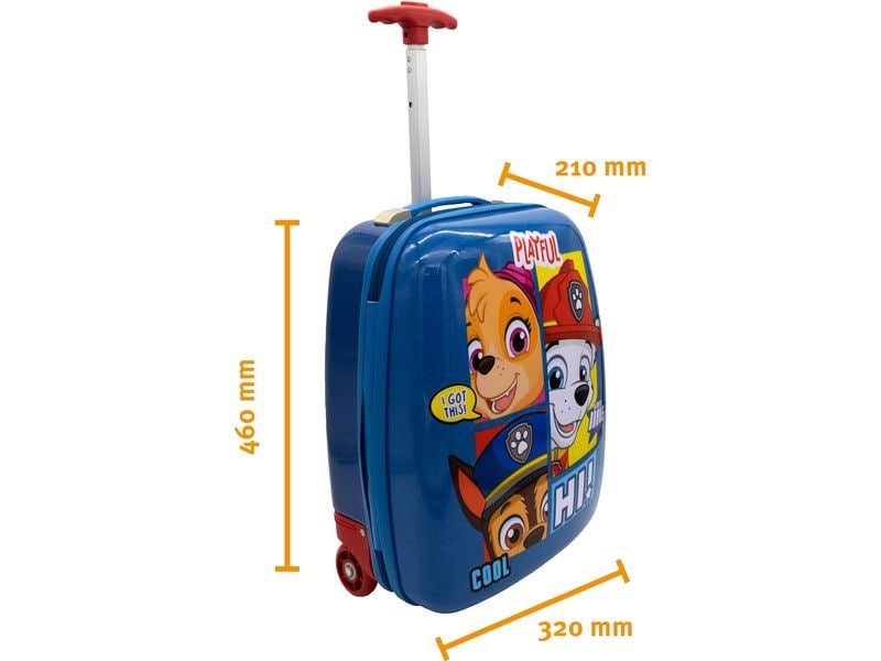 Undercover Reisetrolley Paw Patrol 16' Koffer für Kinder