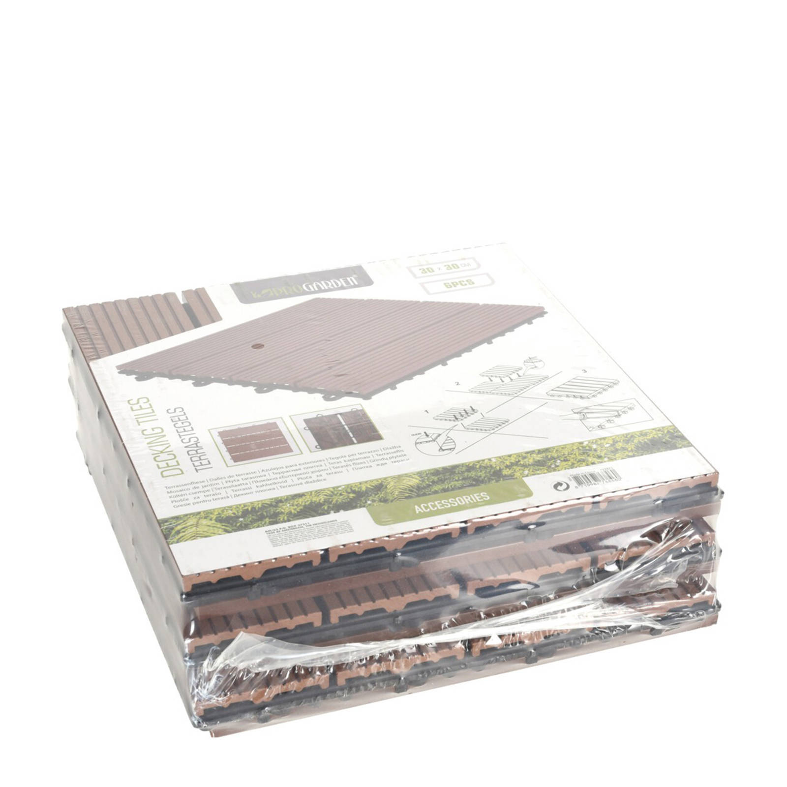 Pro Garden terrastegels (6 stuks)