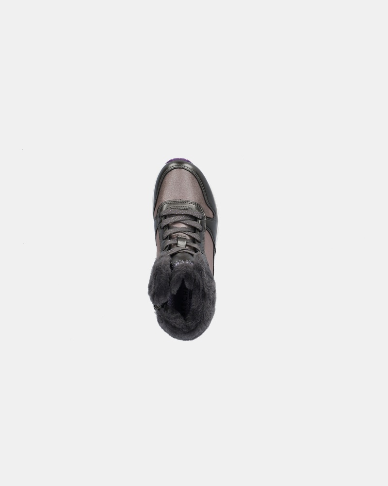Skechers Uno Hoge sneakers  - zilver