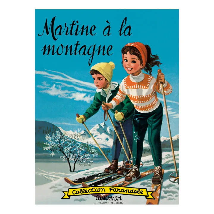 Les Jolies Planches Affiche Martine à la montagne