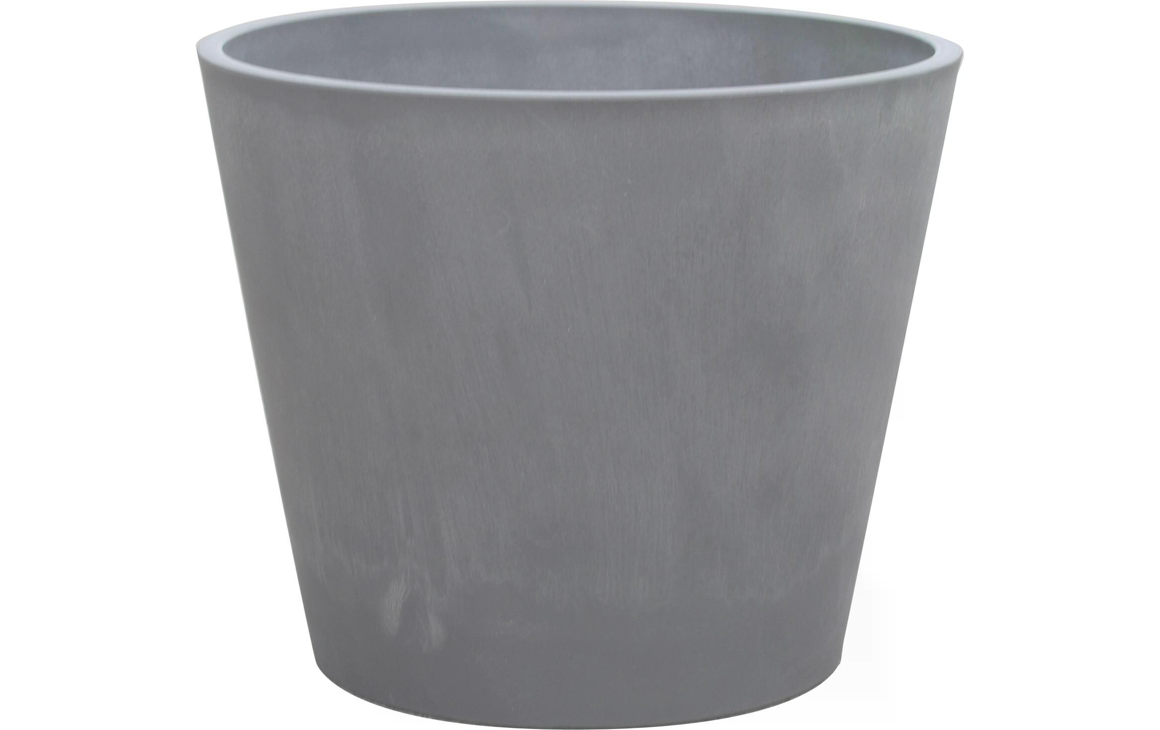 Blumentopf Woodstone Ø 35 cm x 33 cm HellgrauPflanzentopf
