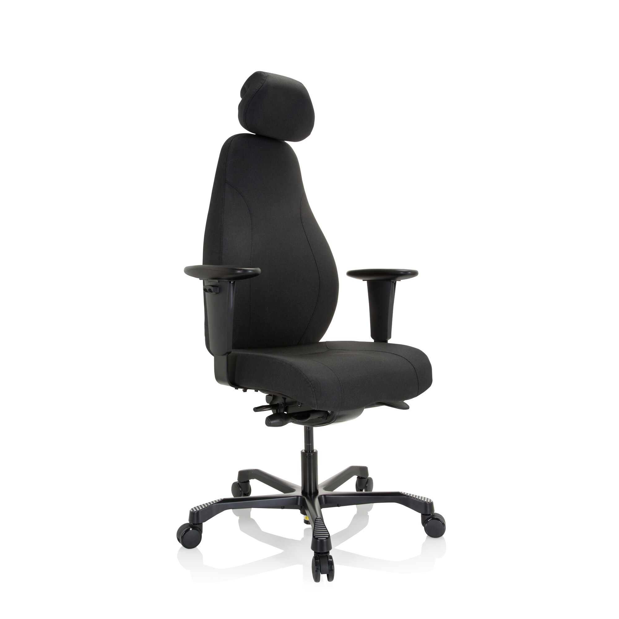 Profi Chefsessel RESISTIO XXL Stoff mit Armlehnen (höhenverstellbar) hjh OFFICE