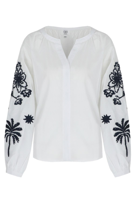C&S The Label witte dames blouse