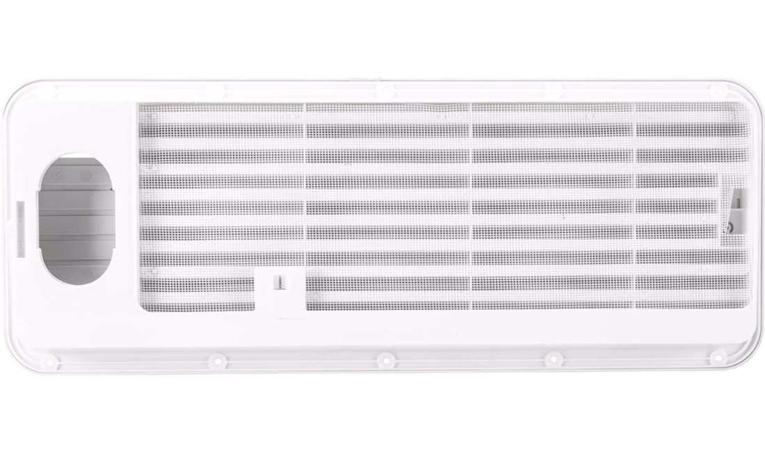 Ventilationsrist, DOMETIC,LS100 ØV. Hvid