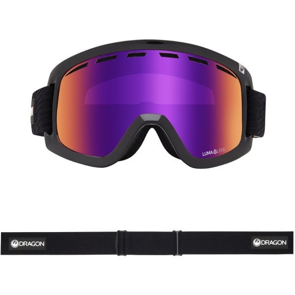Masque de ski DRAGON D1 OTG ICONPURPLE/LLPURPLEION+LLAMBER