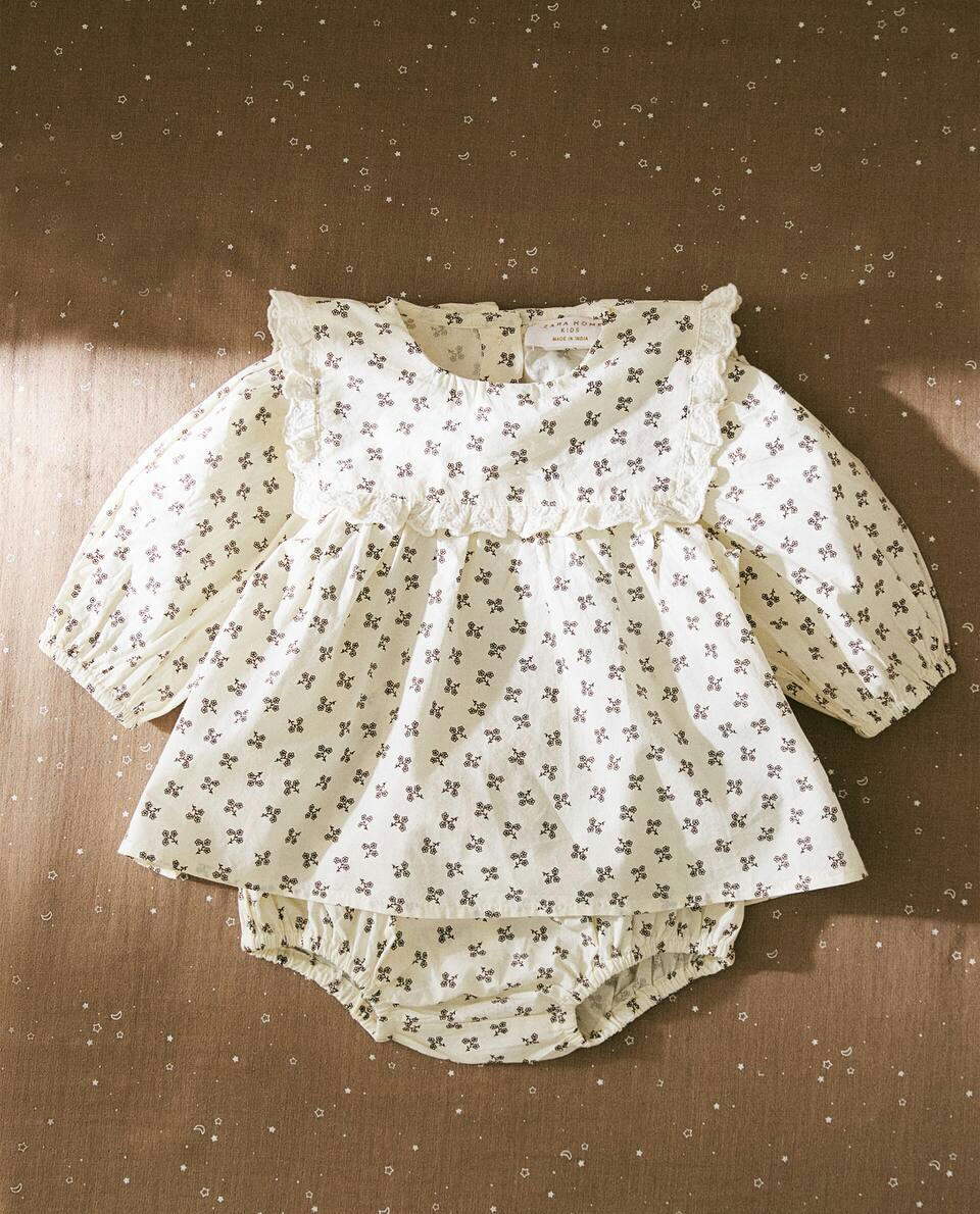 CAMISETA MINI FLOR PARA BEBÊ