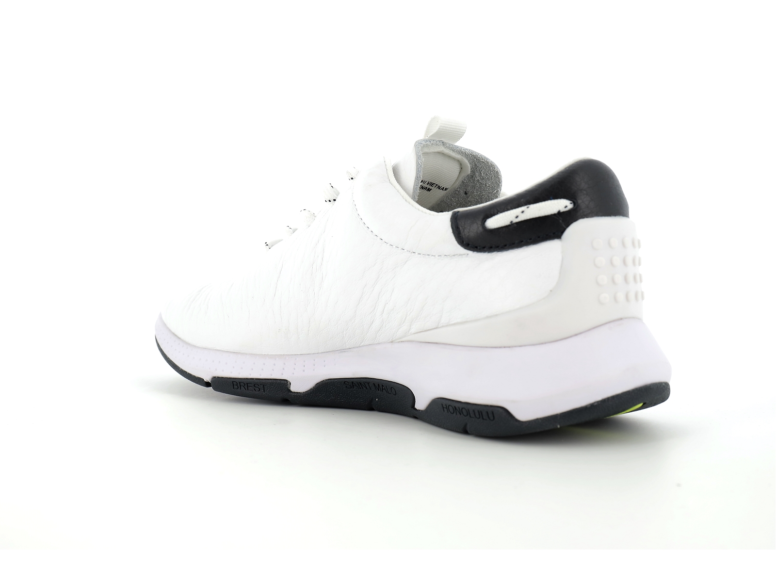 Tbs-JAZZRUN Cuir Blanc
