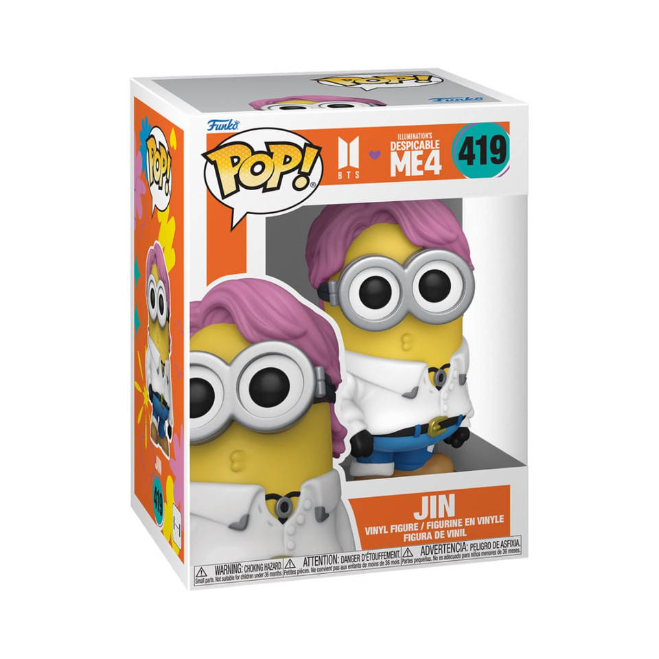 Funko Pop! figuur BTS x Verschrikkelijke Ikke 4 Jin
