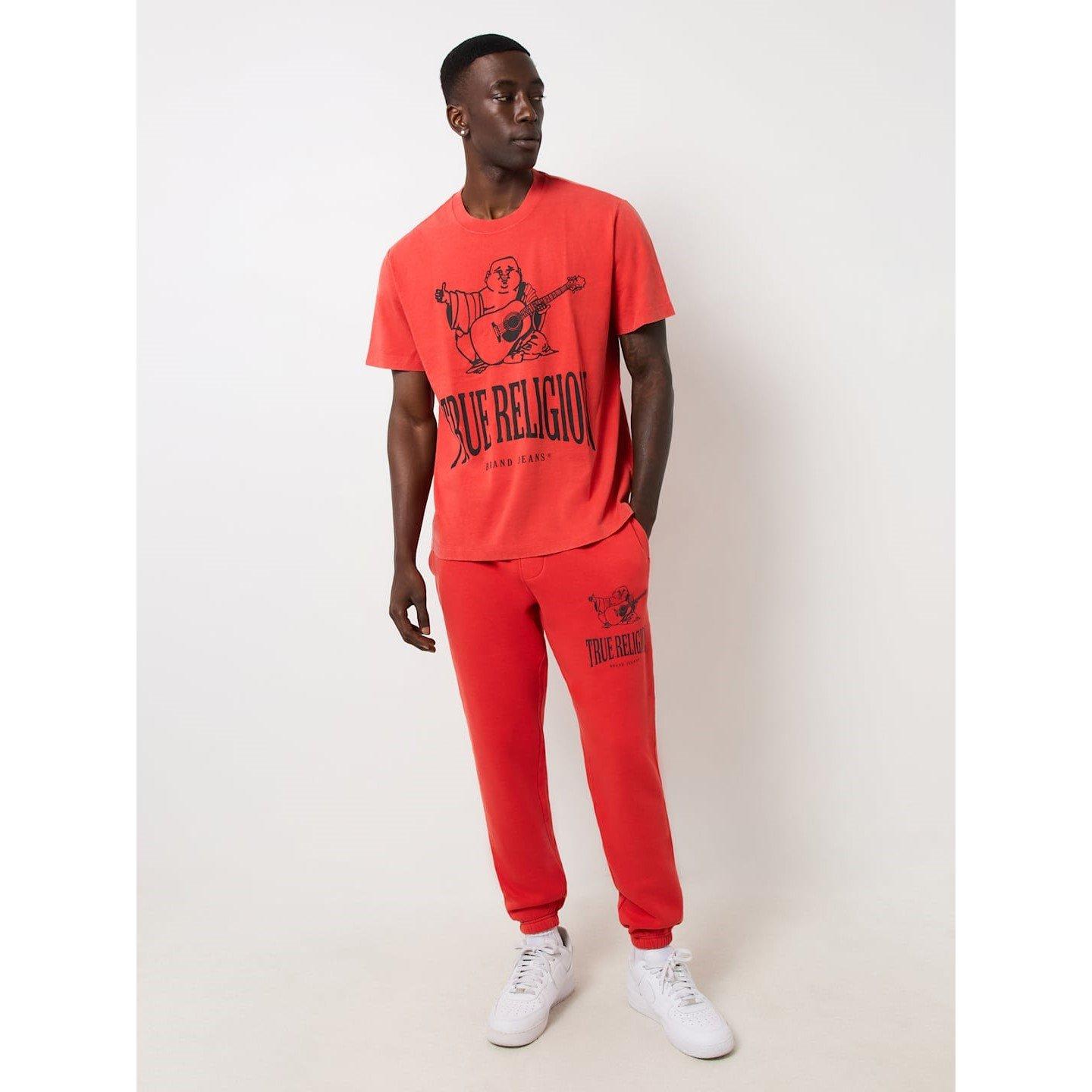 True Religion TR Crackle Vintge T Shirt Mens