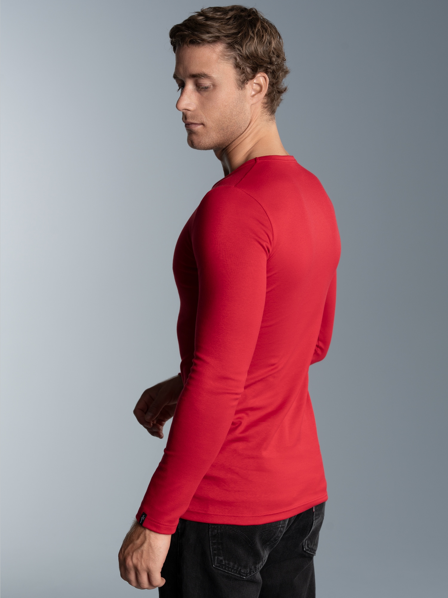Langarmshirt Kirsch