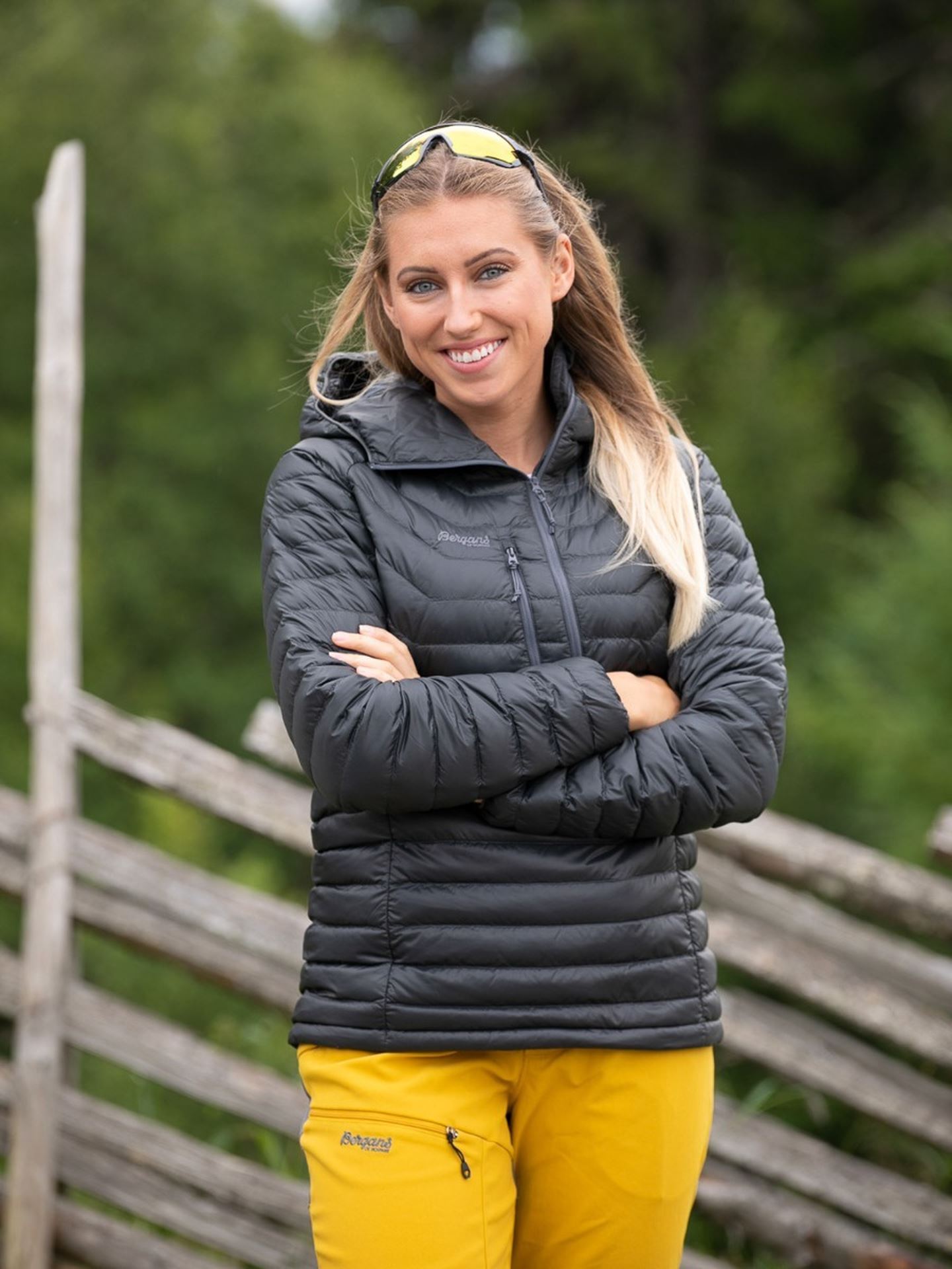 Cecilie Down Light Anorak