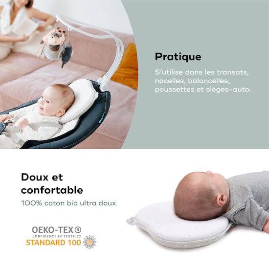 Cale-tête morphologique Lovenest Original    White        de               Babymoov