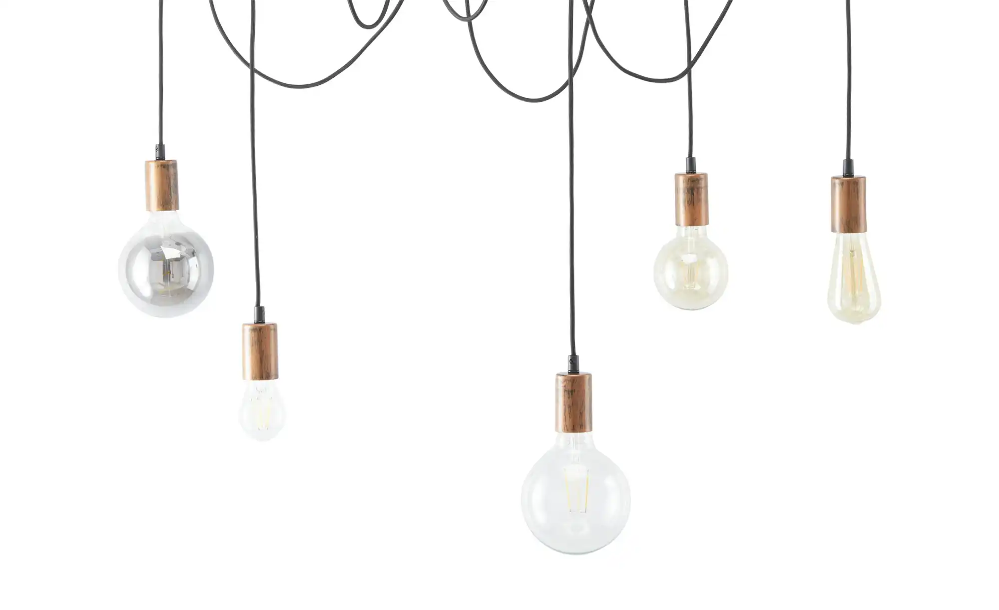 Trio Pendelleuchte, 5-flammig, kupferantikfarbig
