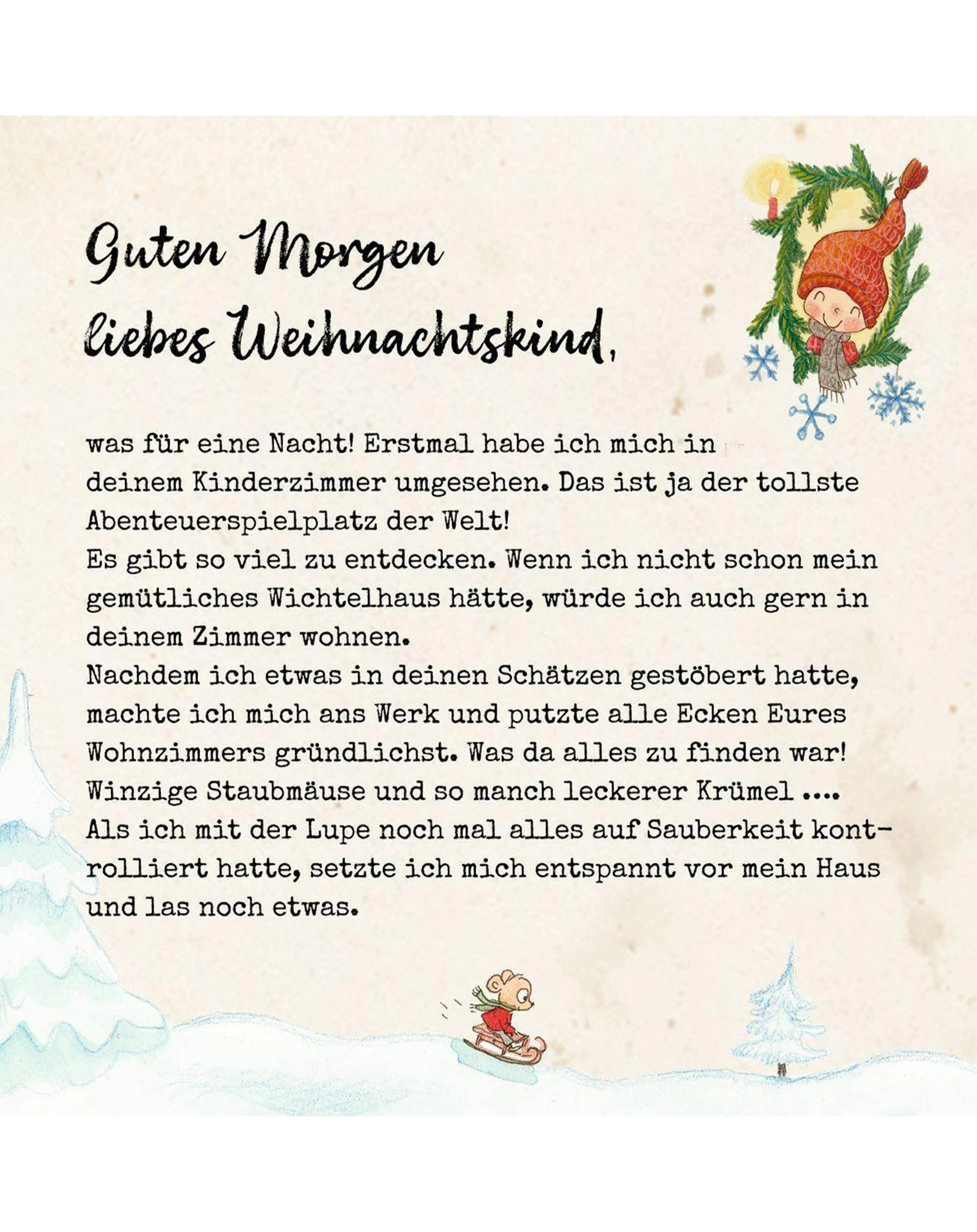 Adventskalender MITMACHKALENDER - MEINE WICHTELTÜR 32-teilig