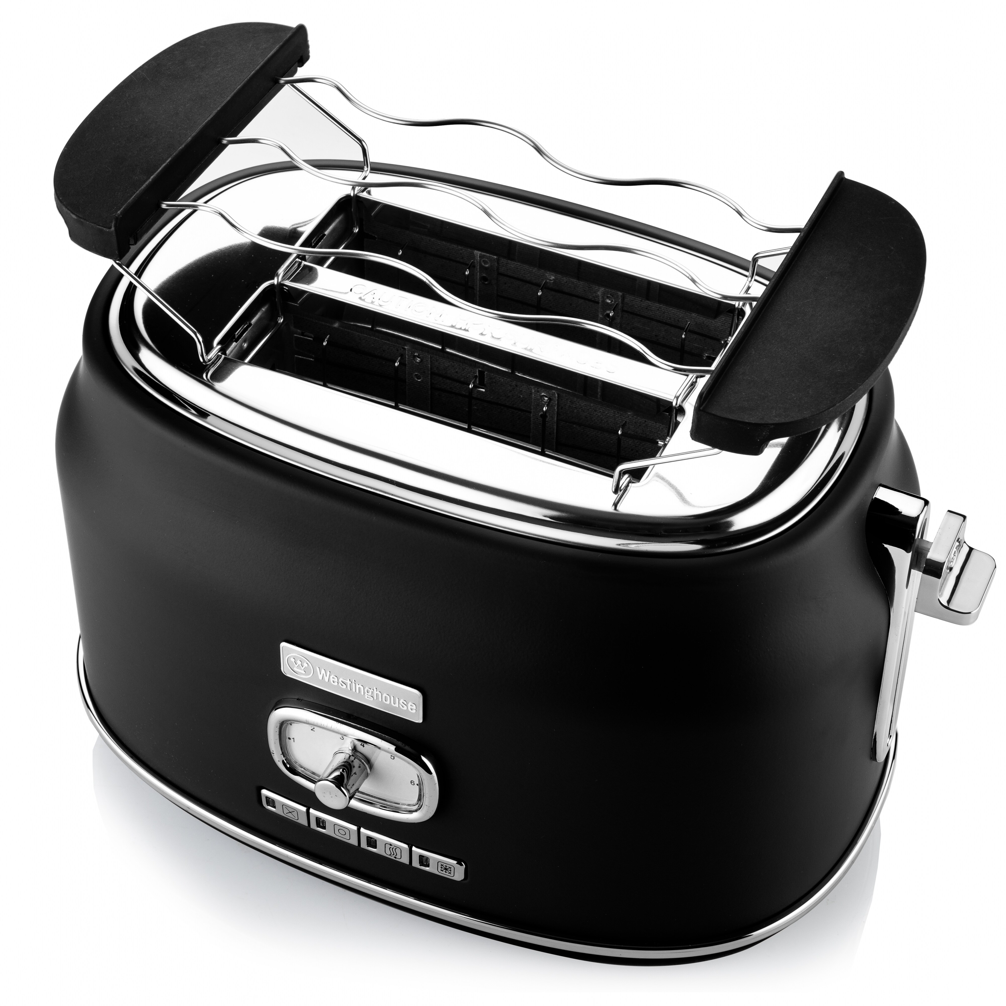 Westinghouse 2-Schlitz-Toaster WKTTB857BK schwarz