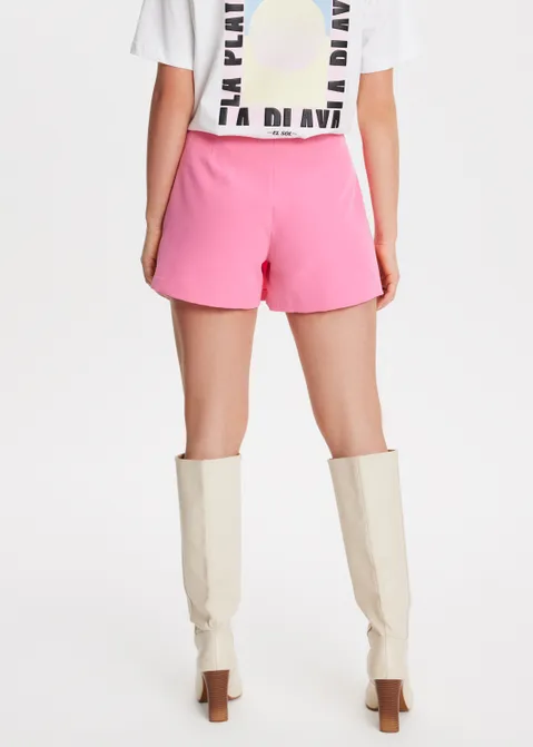 Clean skort met overslag roze (ROS.HOT)